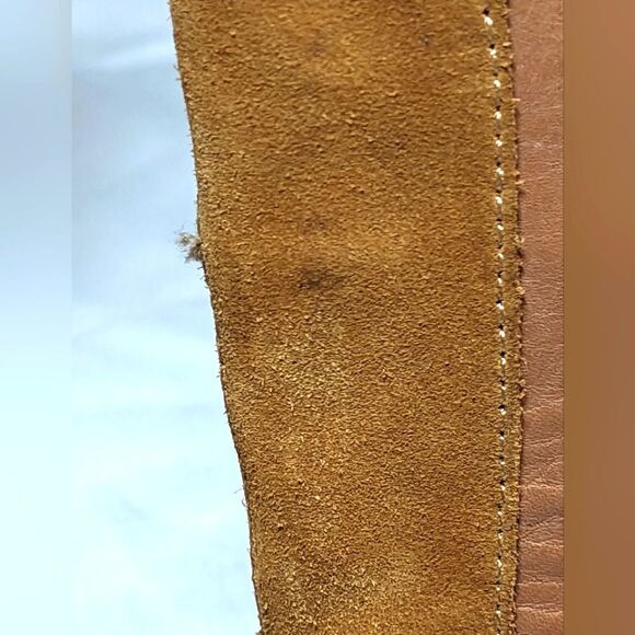 New Sam Edelman Luila Chelsea Suede Leather Boots Water Repellent Size 10 - Picture 9 of 11